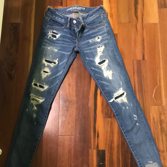 American Eagle Outfitters Pants - American Eagle Ripped Jeans Size 2